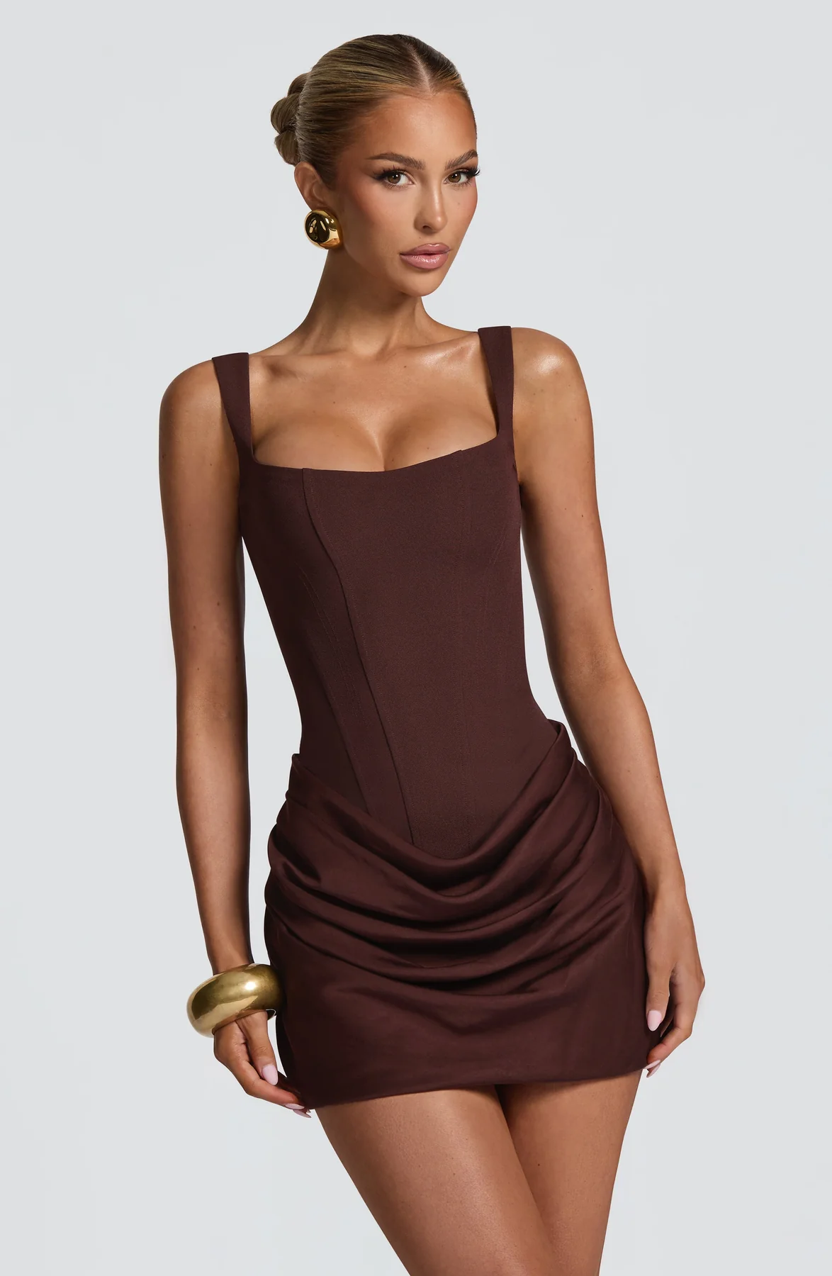 Harper | Draped Mini Dress